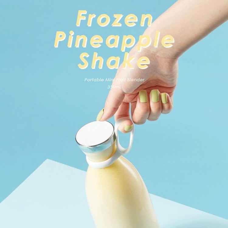 Wireless Charging Outdoor Portable Mini Electric Juicer (Pink)