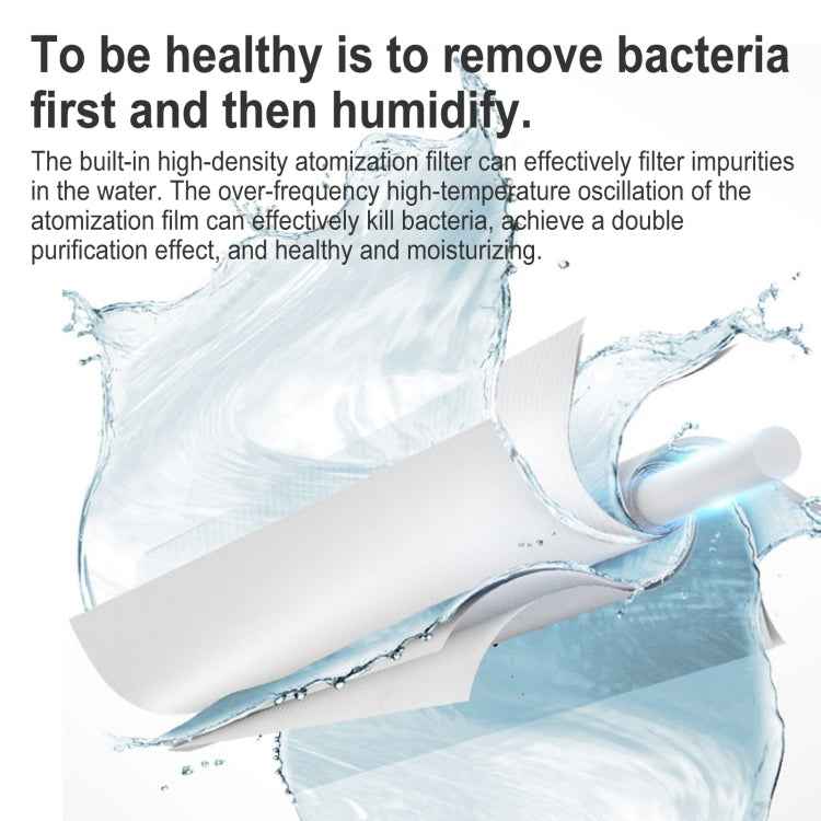 Original Xiaomi JISULIFE Portable Desktop USB Mini Silent Doughnut Humidifier,Upgraded Version, USB Doughnut Humidifier