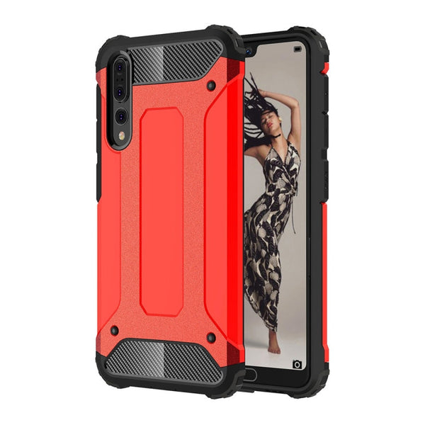 For Huawei  P20 Pro Full-body Rugged TPU + PC Combination Back Cover Case