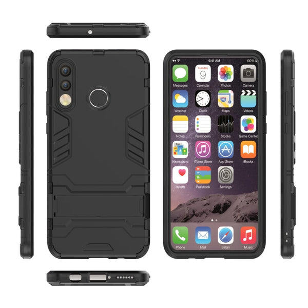 Shockproof PC + TPU Case for Huawei P30 Lite, with Holder