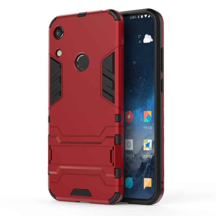 Shockproof PC + TPU Case for Huawei Honor 8A, with Holder, For Huawei Honor 8A, For Honor 8A