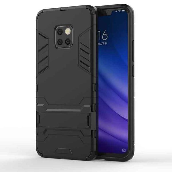 Shockproof PC + TPU Case for Huawei Mate 20 Pro, with Holder, For Huawei Mate 20 Pro