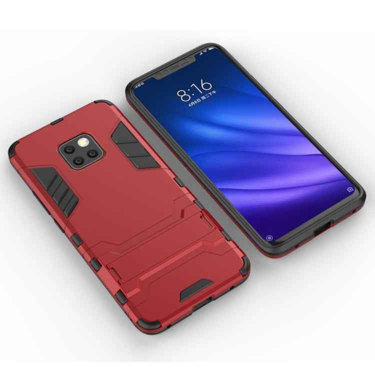 Shockproof PC + TPU Case for Huawei Mate 20 Pro, with Holder, For Huawei Mate 20 Pro