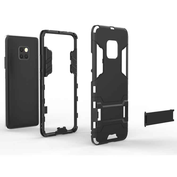 Shockproof PC + TPU Case for Huawei Mate 20 Pro, with Holder, For Huawei Mate 20 Pro
