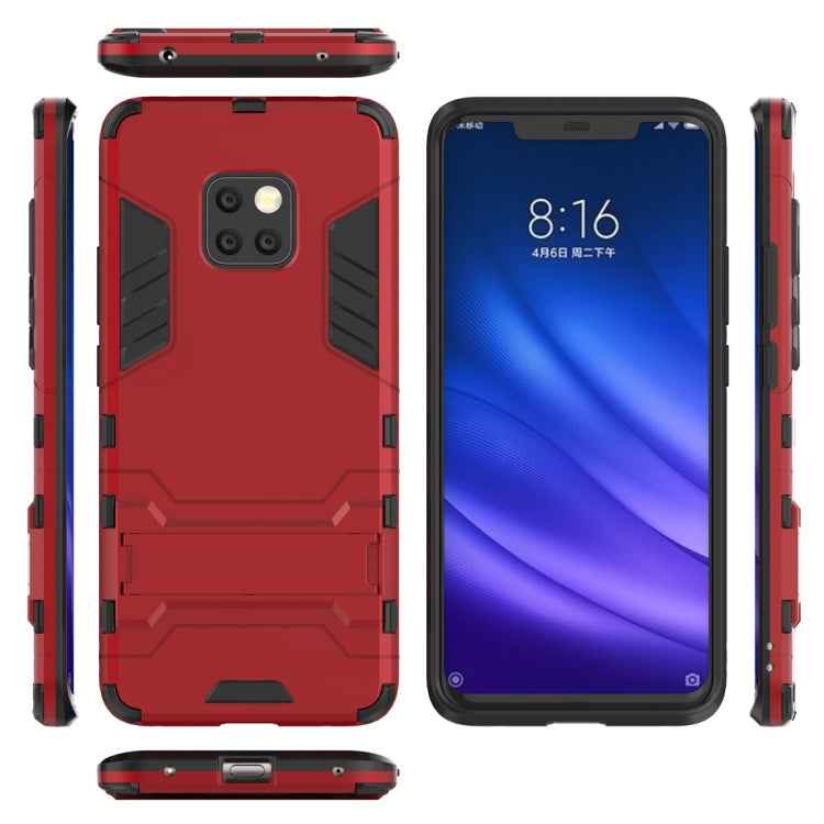 Shockproof PC + TPU Case for Huawei Mate 20 Pro, with Holder, For Huawei Mate 20 Pro