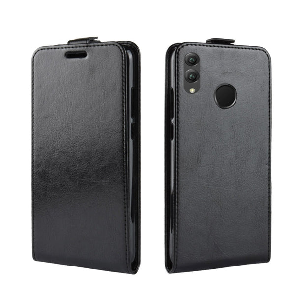 Business Style Vertical Flip Leather Protective Back Cover Case for Huawei Honor 8X, with Card Slot
