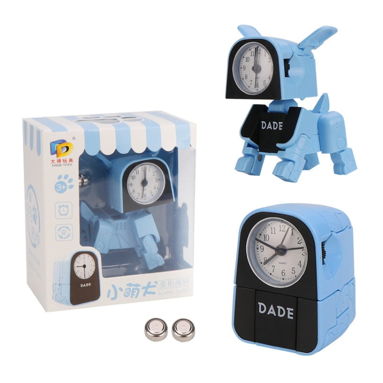 Mini Manual Child Deformation Alarm Clock Robot Toy