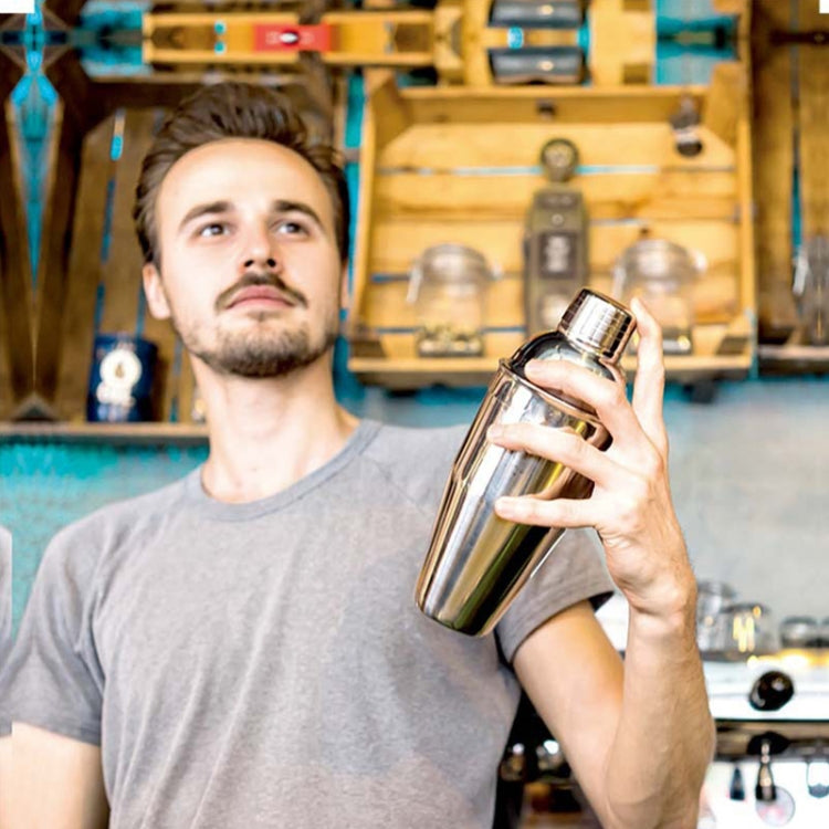 18 in 1 Cocktail Shaker Tools Setwith Acrylic Mount, , Capacity: 550ml, 550ml