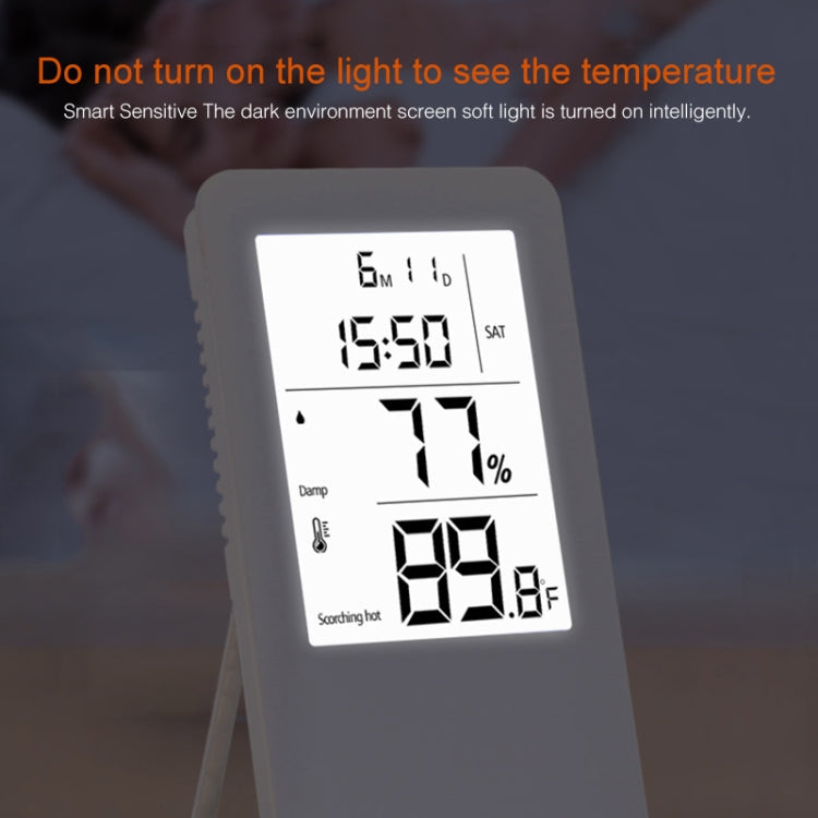 MC501 Adjustable Indoor Thermometer Hygrometer, Charging Version