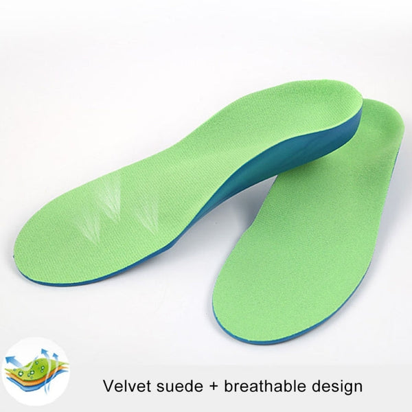 Children PU XO Leg Corrective Insole, Size: 22cm