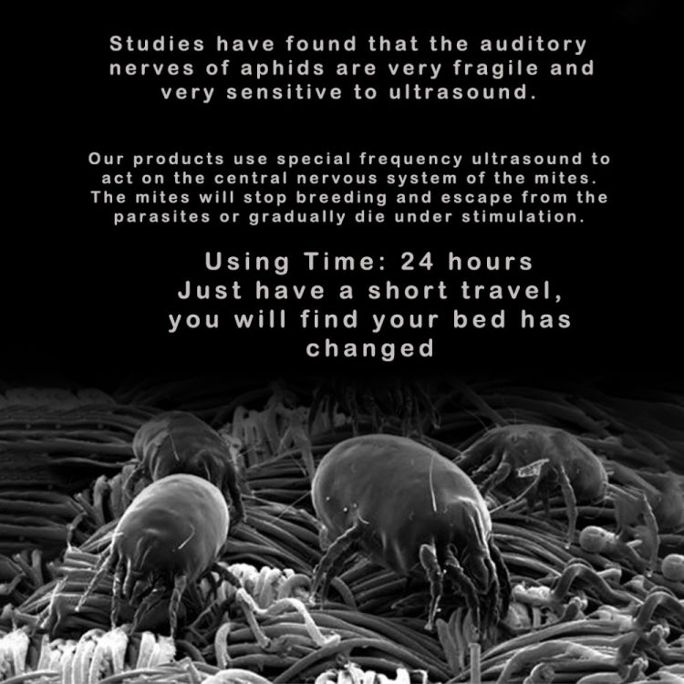 Household Wireless Ultrasonic Deodorizer Vacuum Cleaner Dust Mite Controller, Ultrasonic Deodorizer