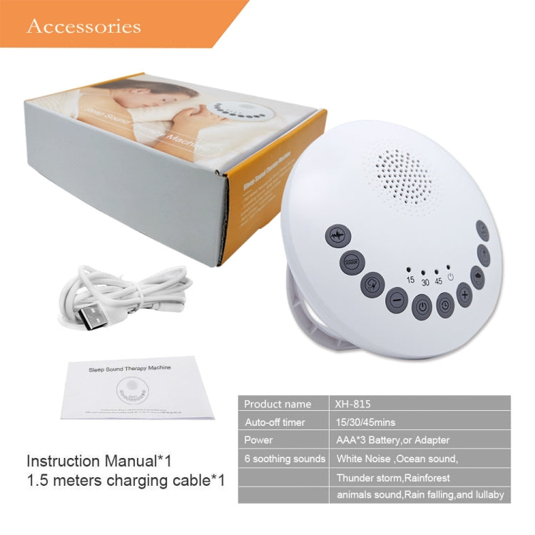 White Noise Sleep Aid Device Baby Sleep Crying Comforter