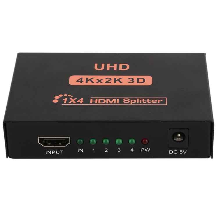 CY10 UHD 4K x 2K 3D 1 x 4 HDMI Splitter (EU Plug)