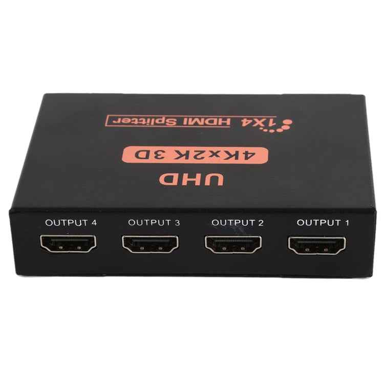 CY10 UHD 4K x 2K 3D 1 x 4 HDMI Splitter (EU Plug)