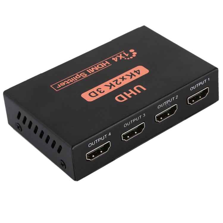 CY10 UHD 4K x 2K 3D 1 x 4 HDMI Splitter (EU Plug)