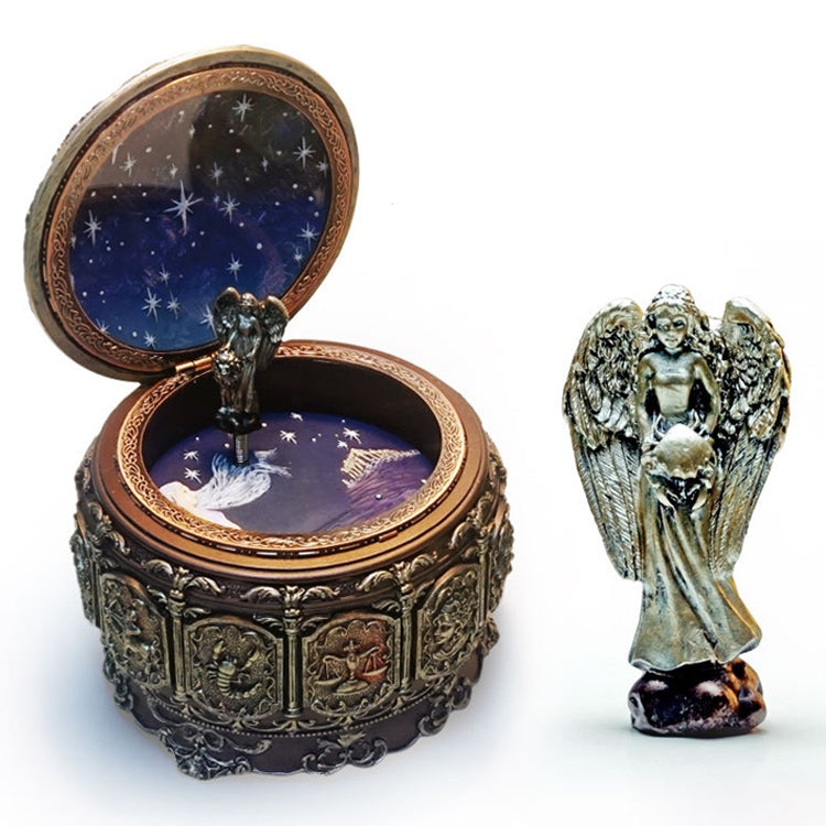 Constellation Luminous Resin Music Box Creative Birthday Gift (Taurus)