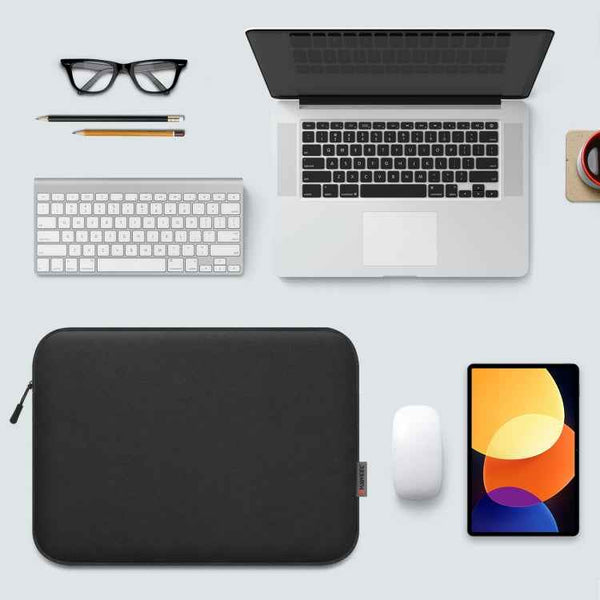 HAWEEL 16 inch Laptop Sleeve Case Zipper Briefcase Bag for 15-16.7 inch Laptop(Black)