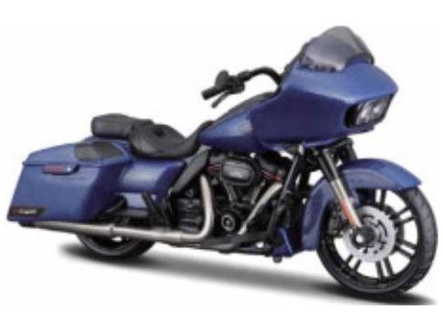 Harley-Davidson CVO Road Glide 2022 Blue 1:18 Scale Maisto Diecast Model