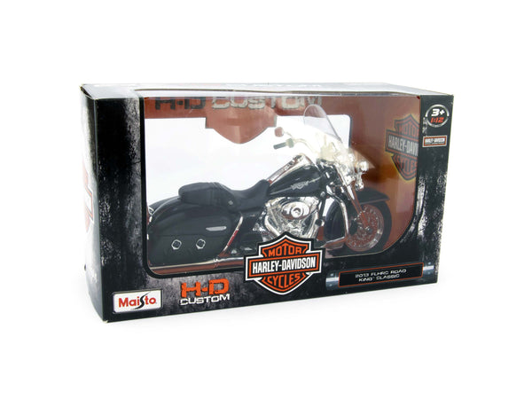 Harley-Davidson FLHRC Road King Classic 2013 black - 1:12 Scale Motorbike Model