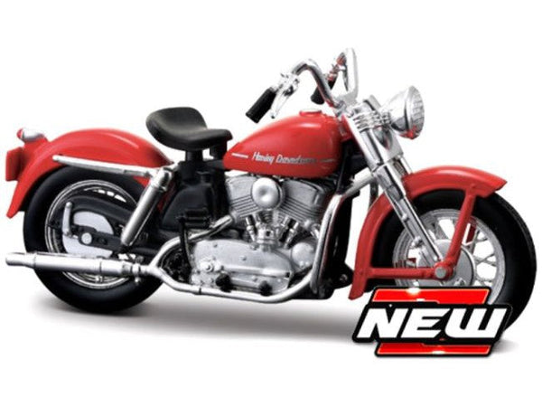 Harley-Davidson K Model 1952 red - 1:18 Scale Motorbike Model