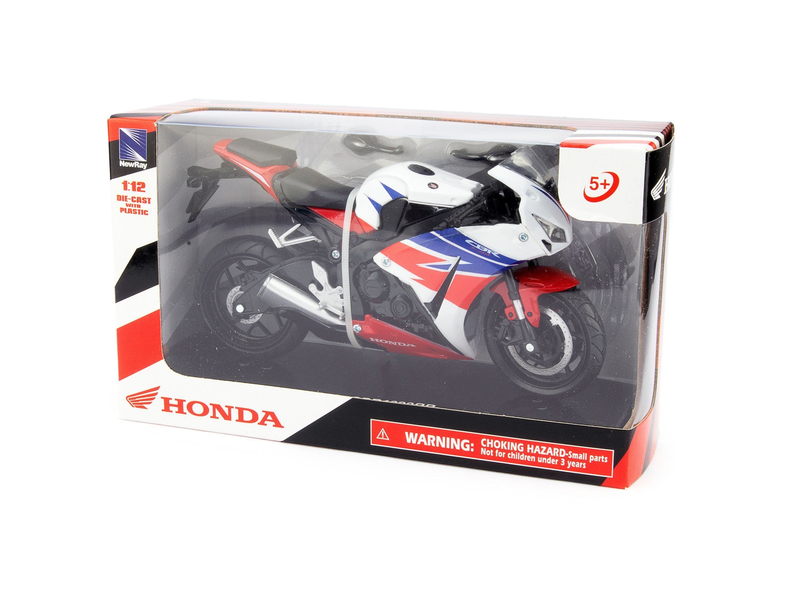 Honda CBR1000RR white/red/blue - 1:12 Scale Motorbike Model