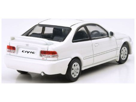 Honda Civic EM1 VTI-R 1999 Taffeta White - 1:64 Scale