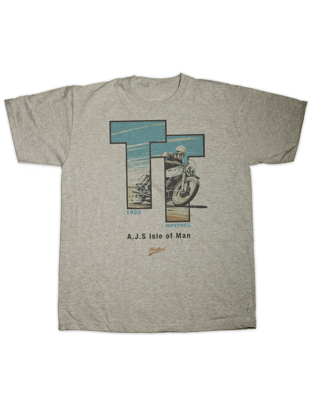 Hotfuel TT AJS Print T Shirt
