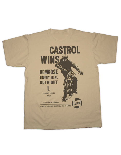 Castrol Wins Print T Shirt