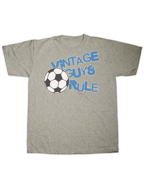 Vintage Guys Rule Football T Shirt