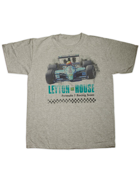 Leyton House F1 Racing Team Print T Shirt