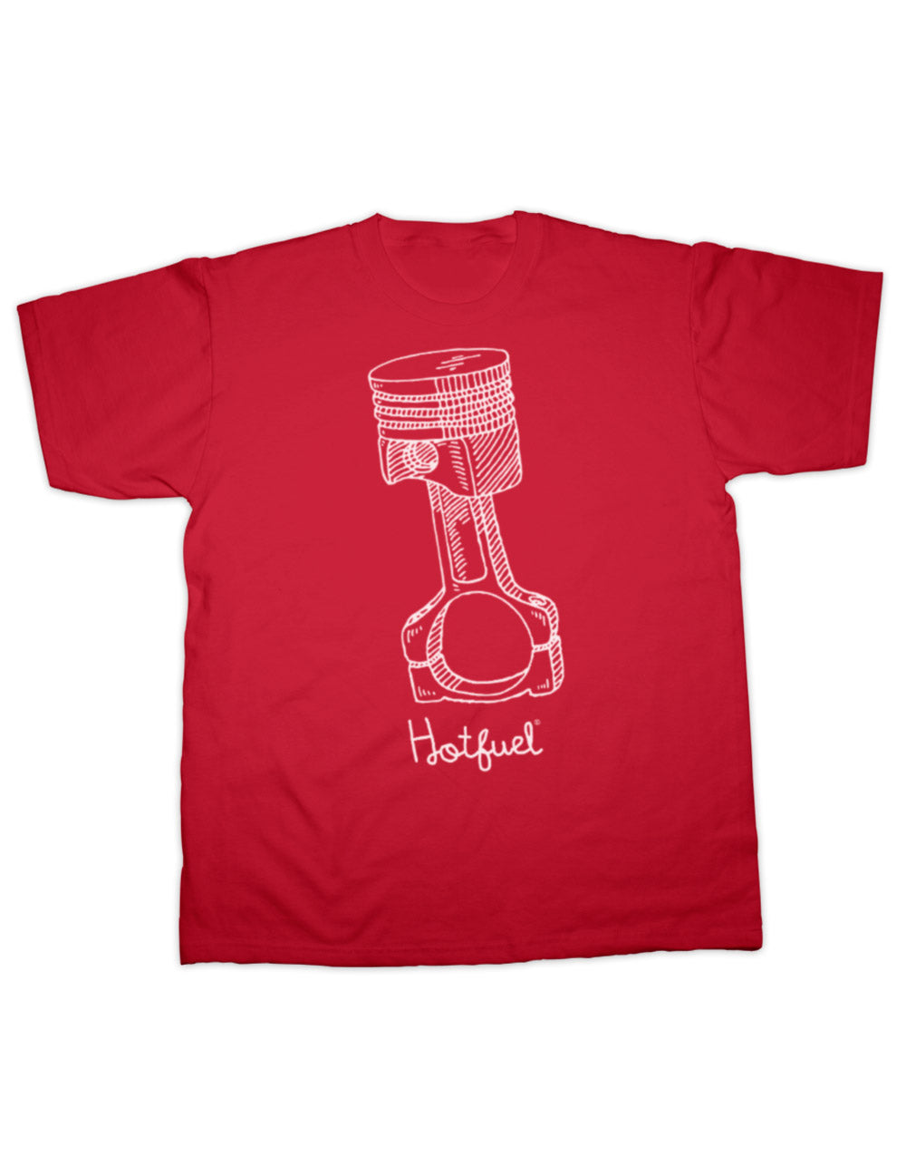 Hotfuel Piston Print T Shirt