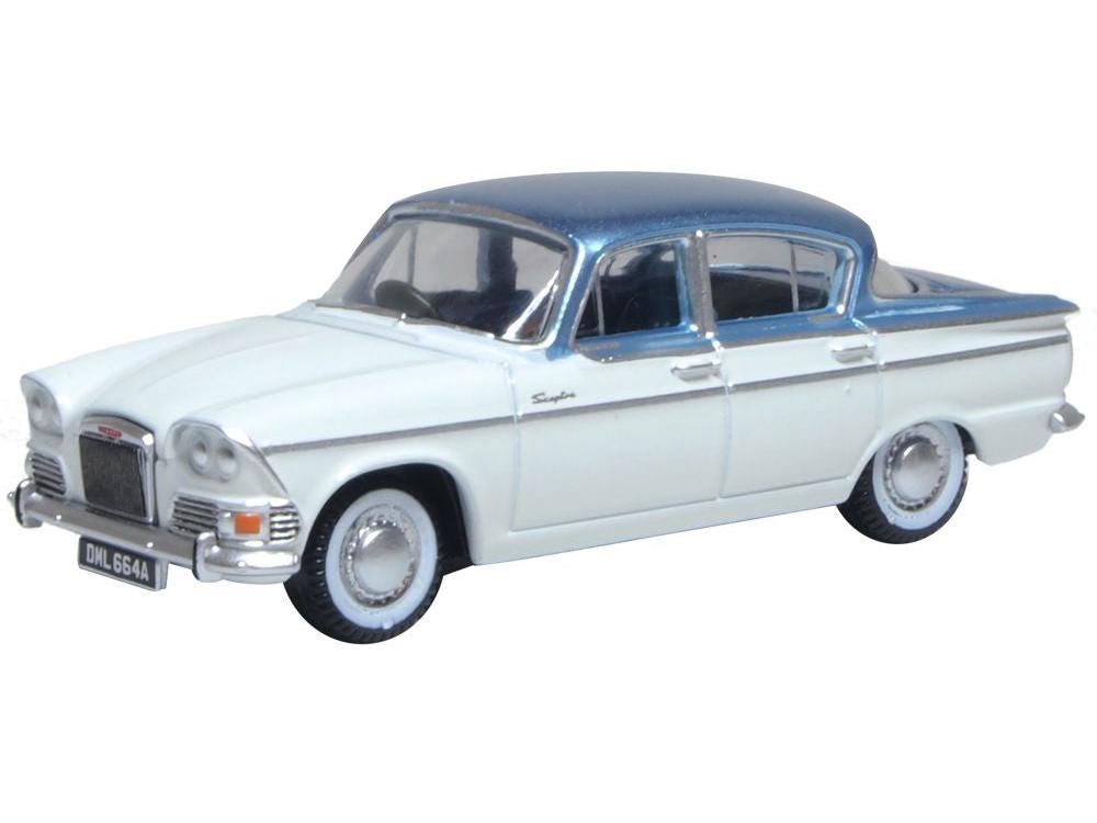Humber Sceptre Mk1 Moonstone and Quartz Blue Metallic 1:76 Scale Oxford Diecast Model