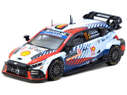 Hyundai i20 N Rally1 Hybrid #10 Rallye Monte Carlo T Neuville/M Wydaeghe - 1:64 Scale Model Car