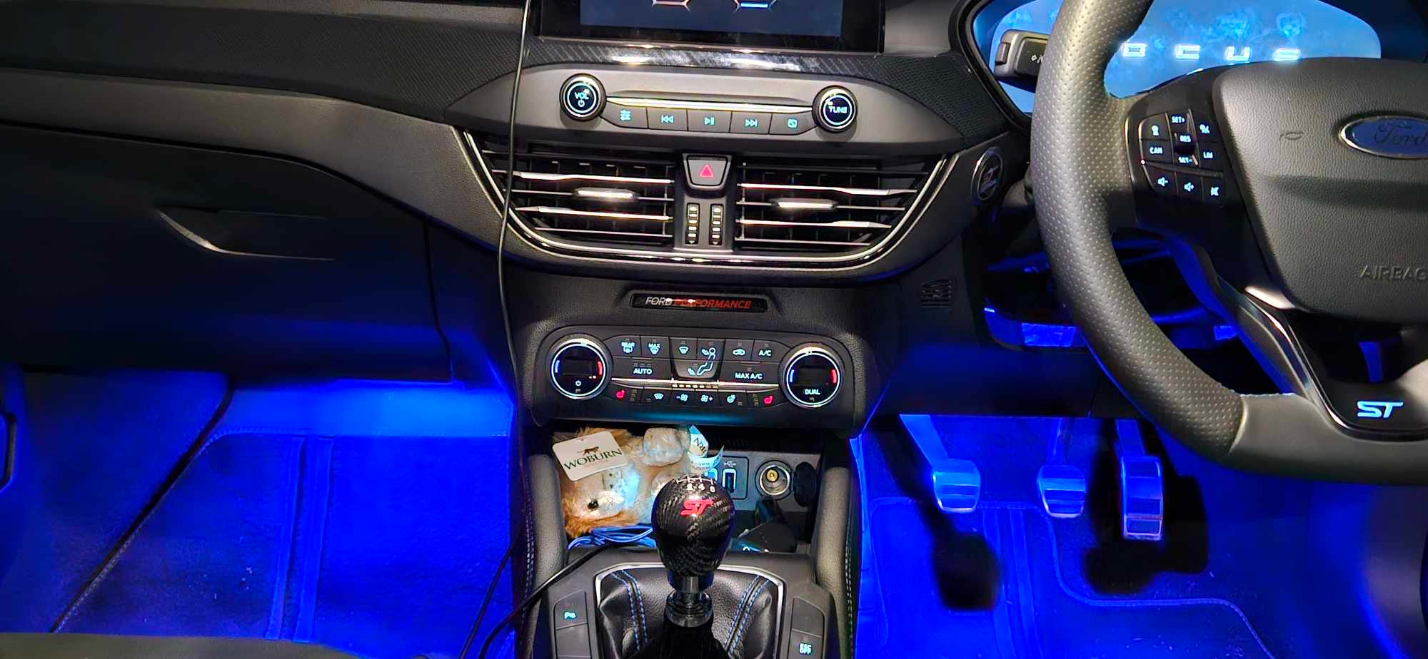 MK4 / 4.5 Ford Focus - Ultra Bright OEM Style Footwell Light Unit Upgrade