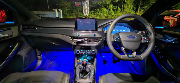 MK4 / 4.5 Ford Focus - Ultra Bright OEM Style Footwell Light Unit Upgrade