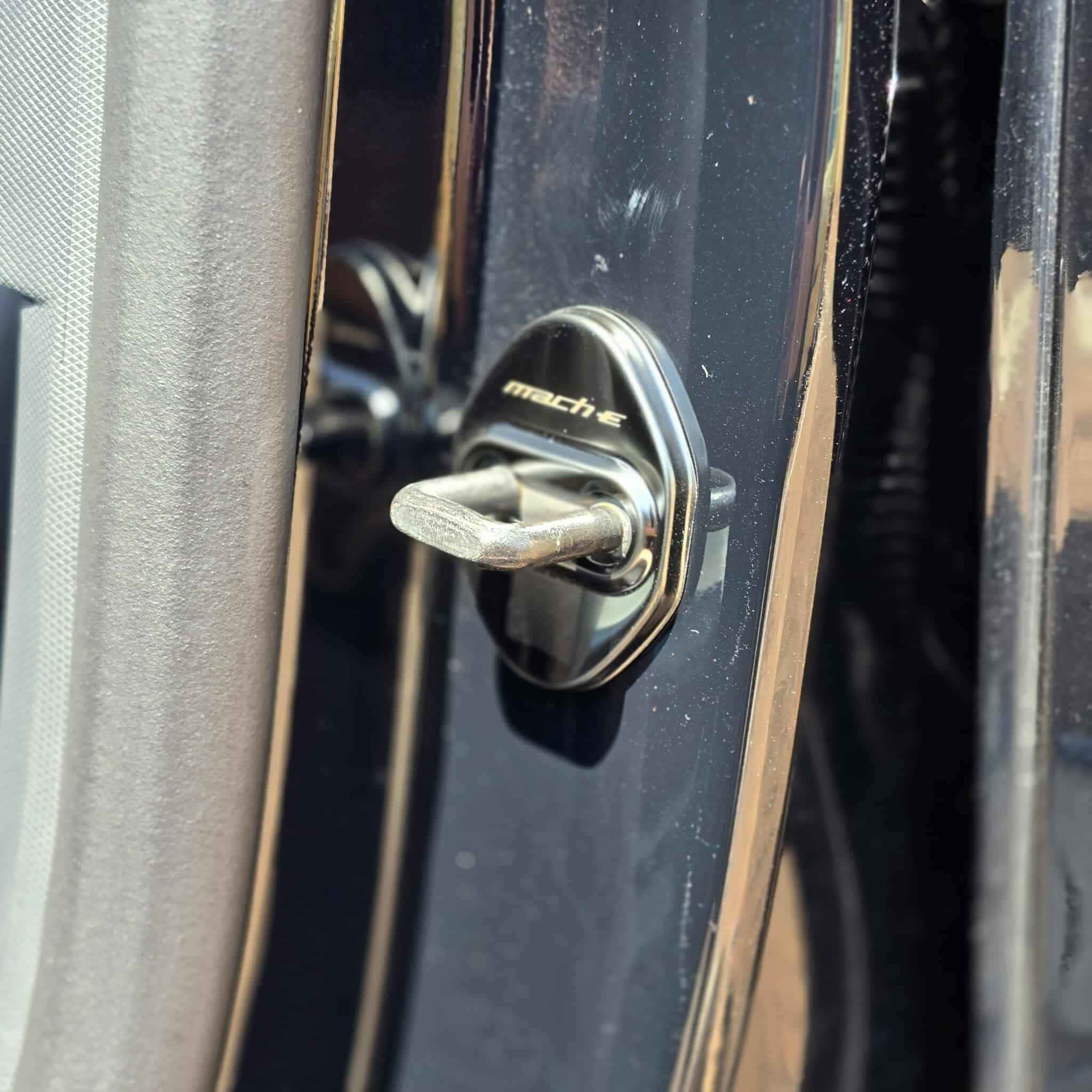 Aluminium Door Lock Covers for Ford Mustang Mach-E (Multiple Colour Choices)