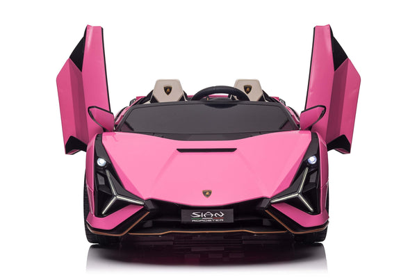 2-Seater Kids Lamborghini Sian Ride-On Car with Remote