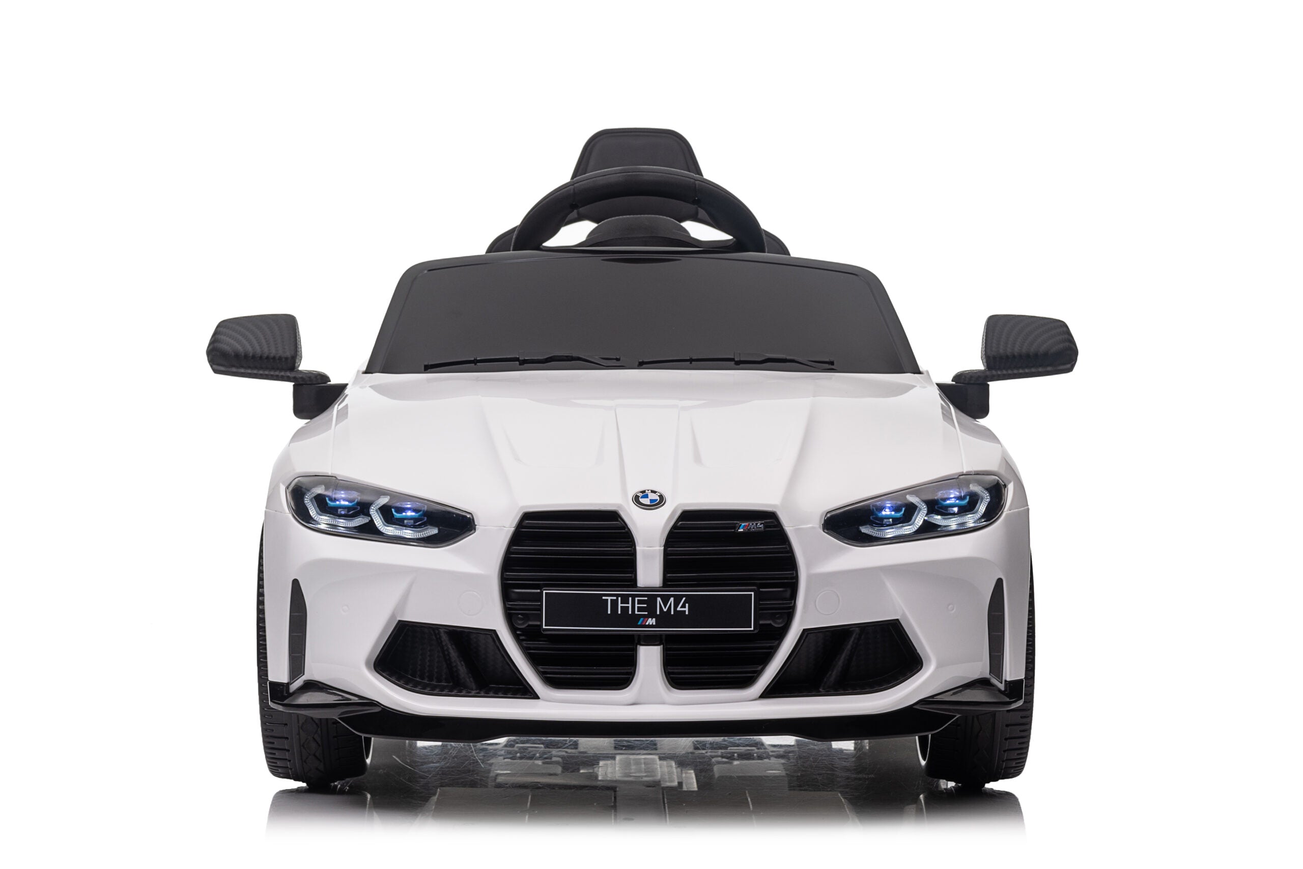 Licensed 12V BMW M4 Ride-On Coupe for Kids