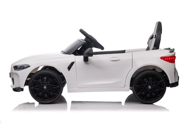 Licensed 12V BMW M4 Ride-On Coupe for Kids