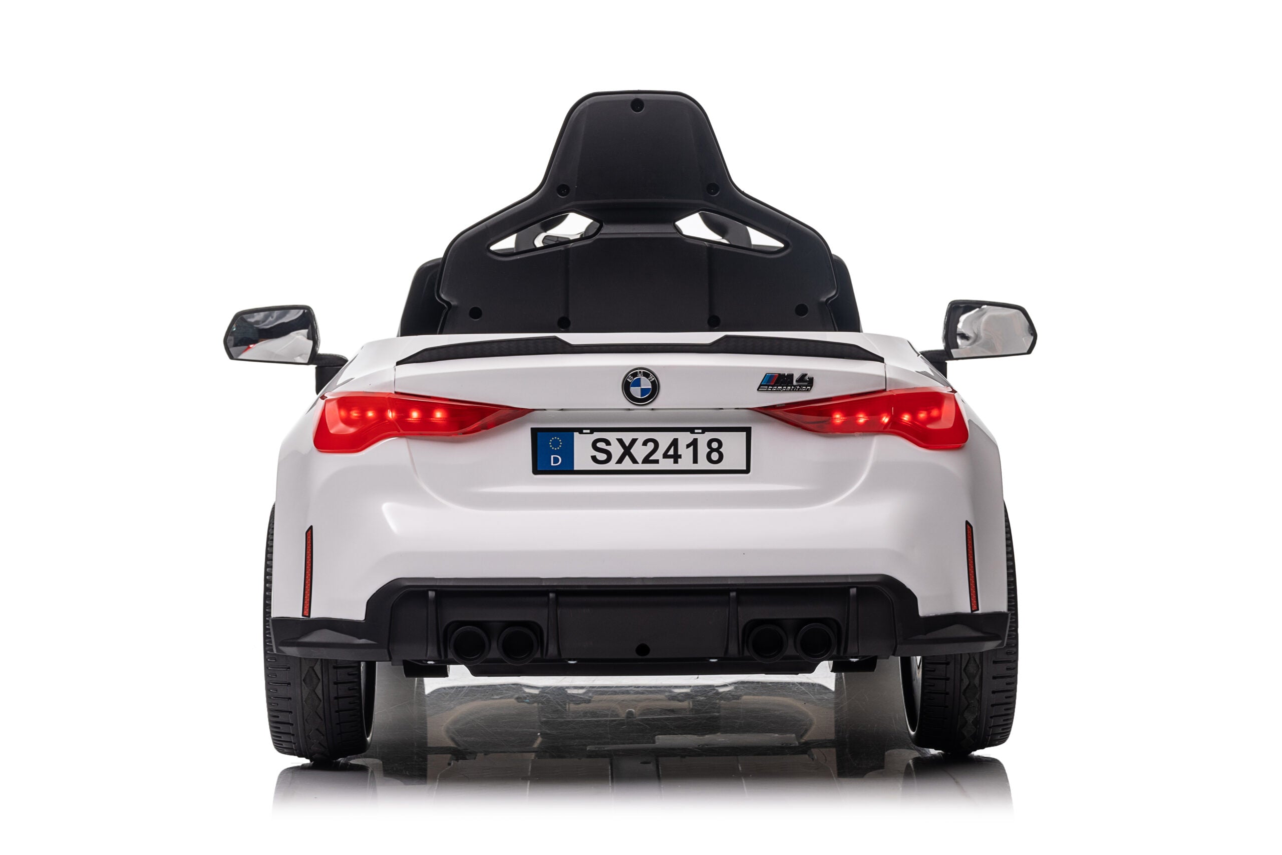 Licensed 12V BMW M4 Ride-On Coupe for Kids