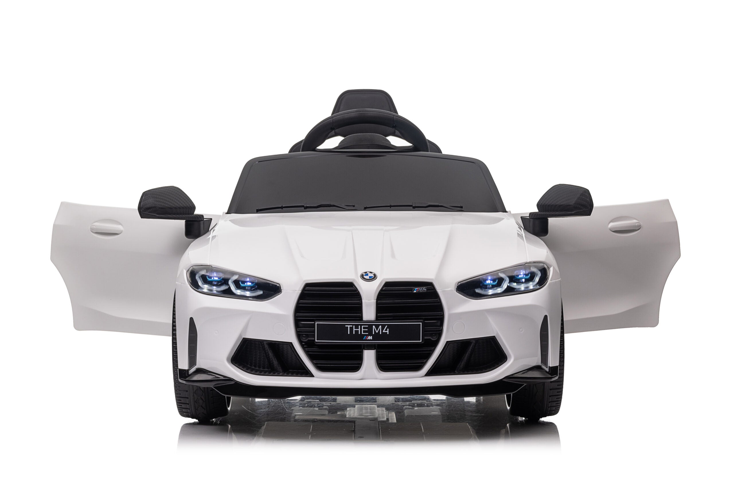 Licensed 12V BMW M4 Ride-On Coupe for Kids