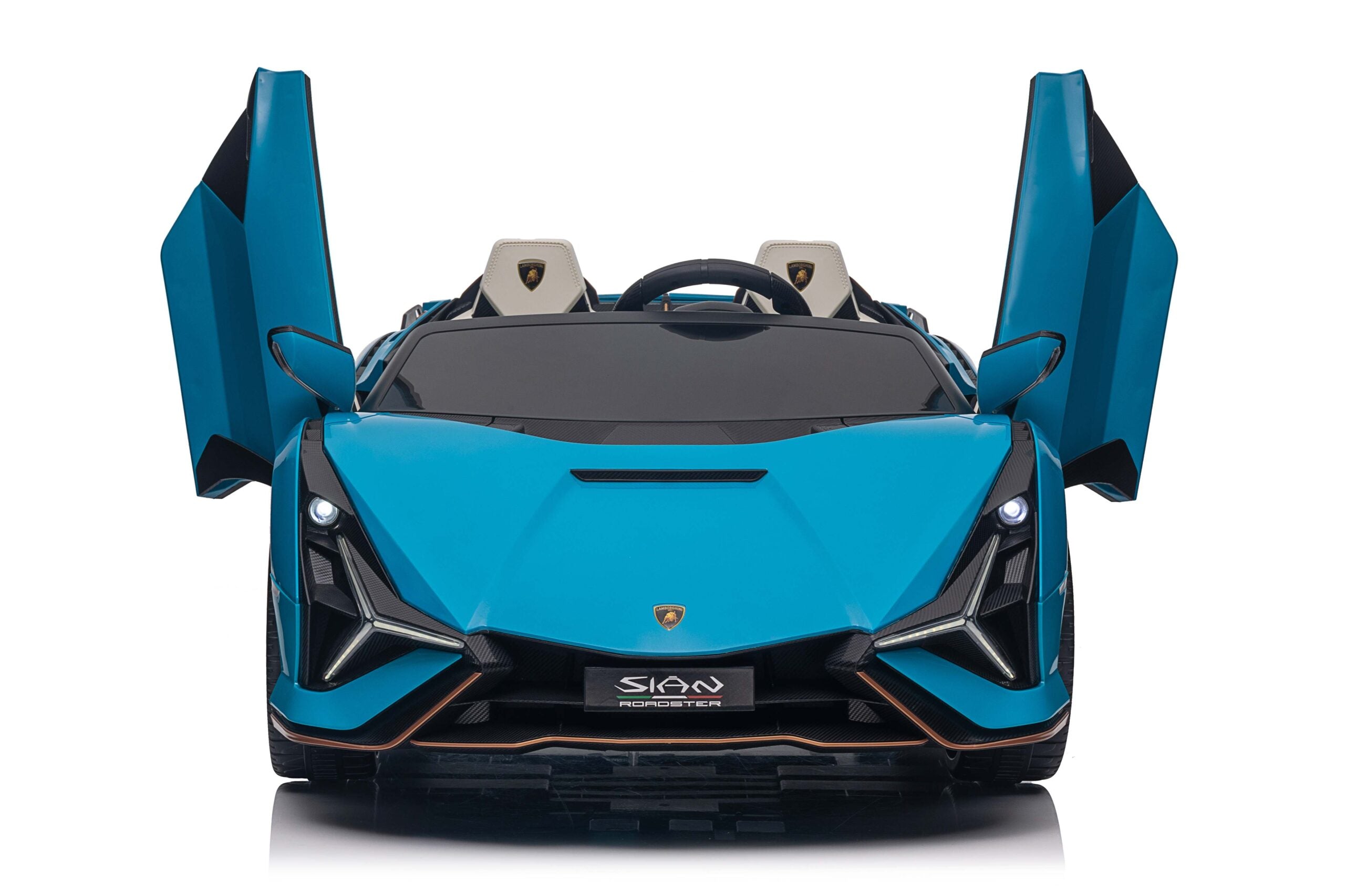 2-Seater Kids Lamborghini Sian Ride-On Car with Remote