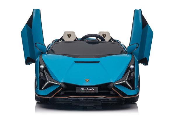 2-Seater Kids Lamborghini Sian Ride-On Car with Remote