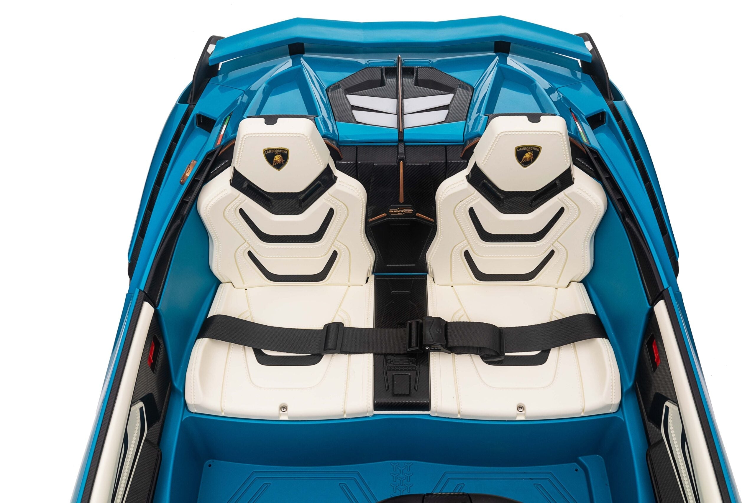 2-Seater Kids Lamborghini Sian Ride-On Car with Remote