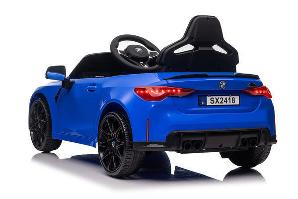 Licensed 12V BMW M4 Ride-On Coupe for Kids