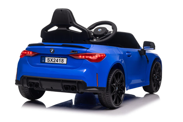 Licensed 12V BMW M4 Ride-On Coupe for Kids