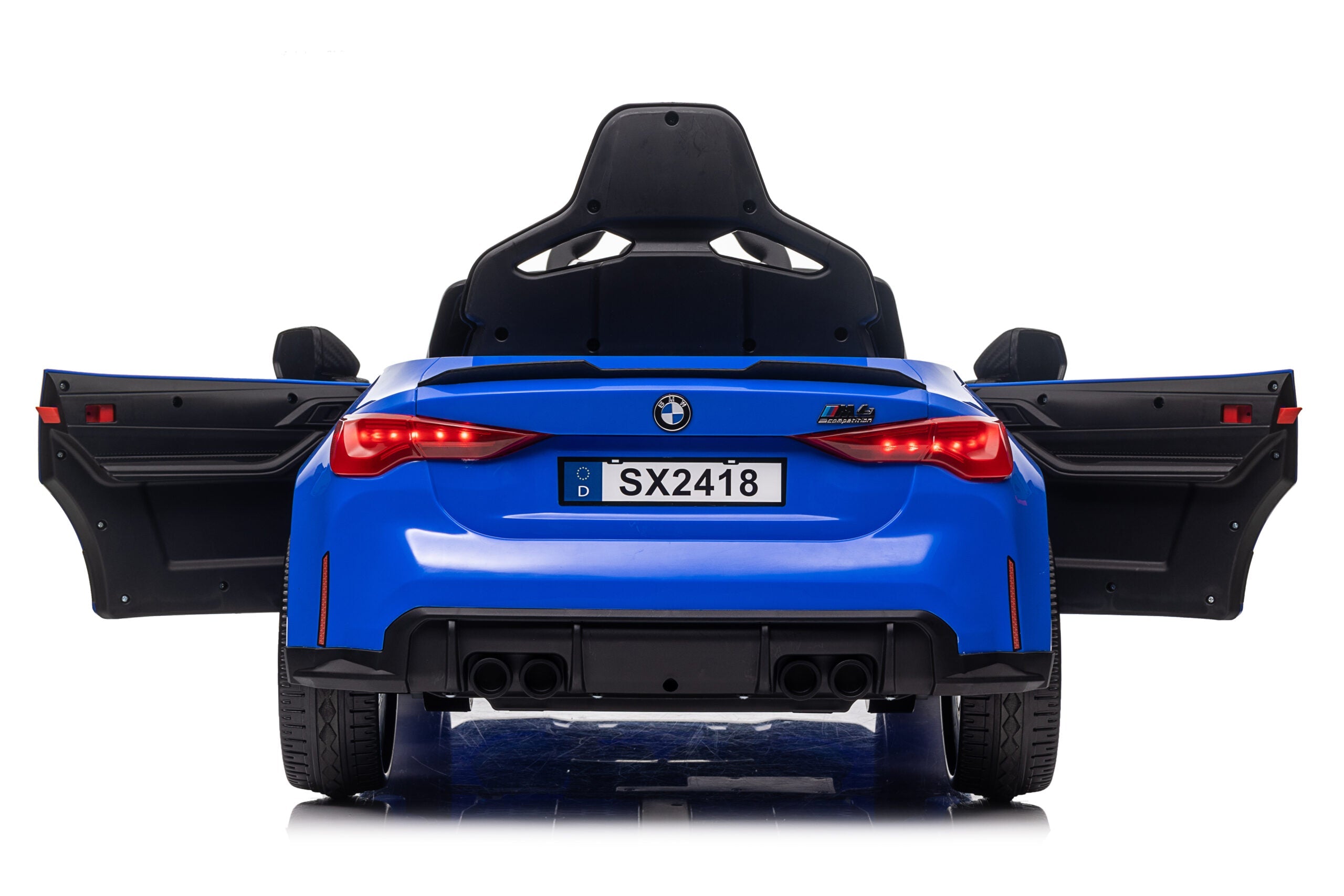 Licensed 12V BMW M4 Ride-On Coupe for Kids