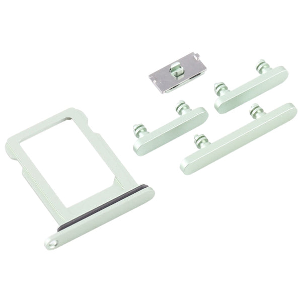 SIM Card Tray + Side Keys for iPhone 12 Mini, For iPhone 12 Mini (Single card)