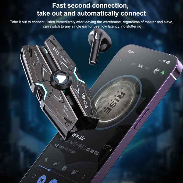 WEKOME VB06 Mech Series Metal Bluetooth Earphone (Tarnish)