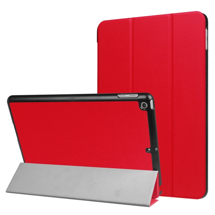 For iPad 9.7 (2018) & iPad 9.7 (2017) Custer Texture Horizontal Flip Leather Case with Three-folding Holder & Sleep / Wake-up Function, For iPad 9.7 (2018), For iPad 9.7 (2018) & iPad 9.7 (2017)